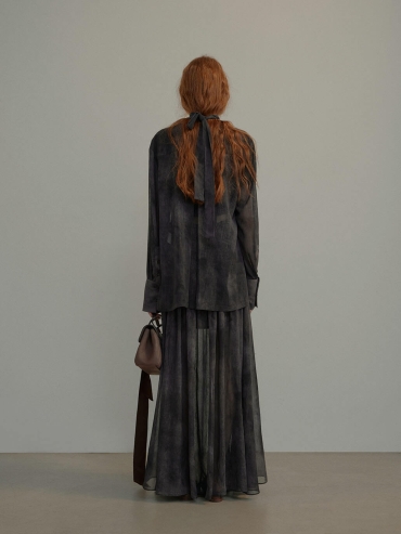 Misty Purple Trimmed Shirt