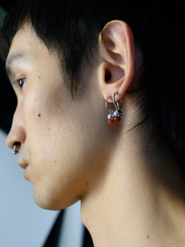 Carbon Monoxide Molecule Earrings