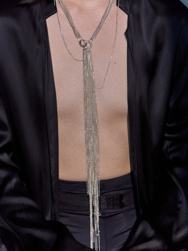 Silver Waterfall Nekelace