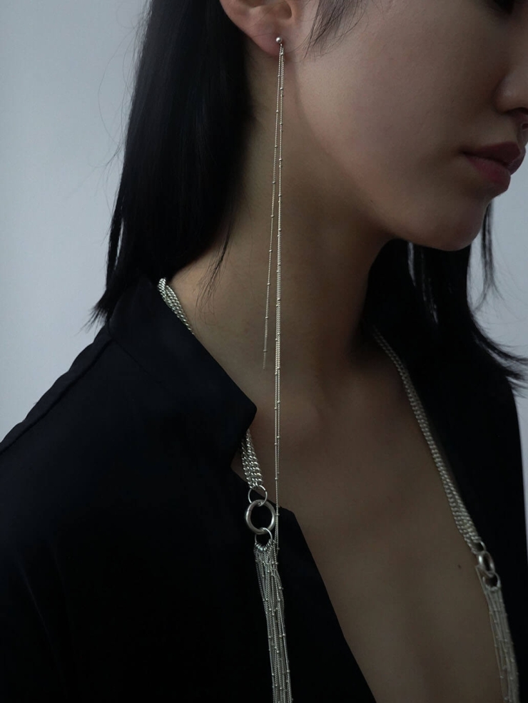 Silver Waterfall Nekelace