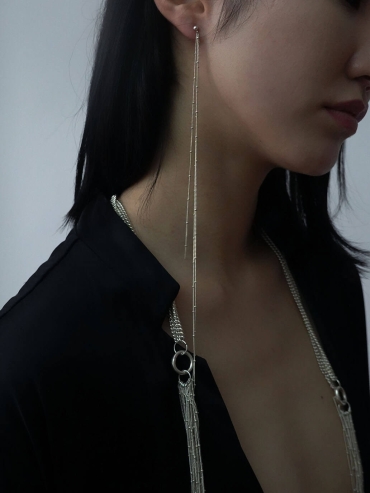 Silver Waterfall Nekelace