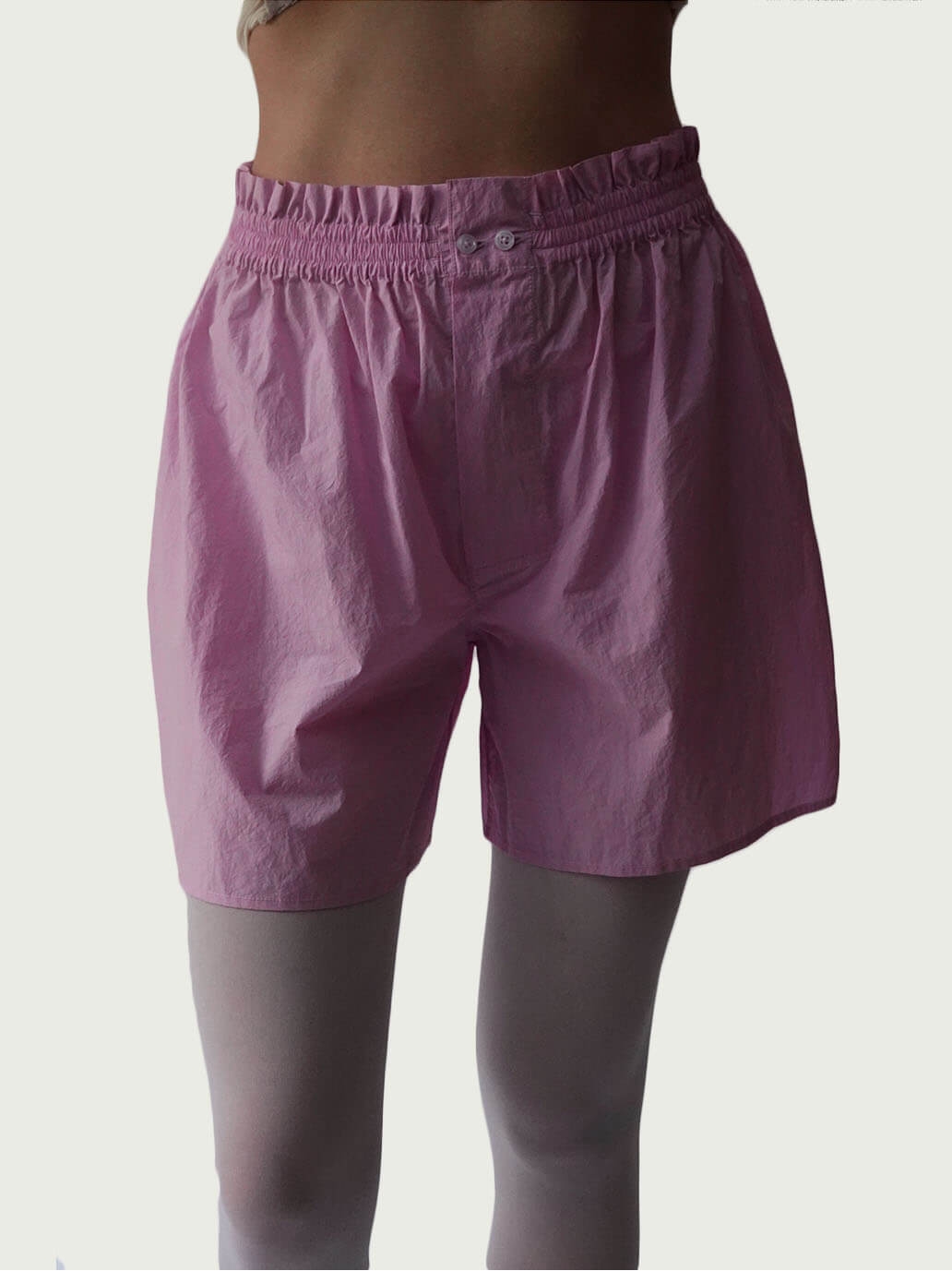 Rose Ruffle Cotton Boxer