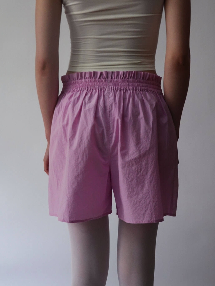 Rose Ruffle Cotton Boxer