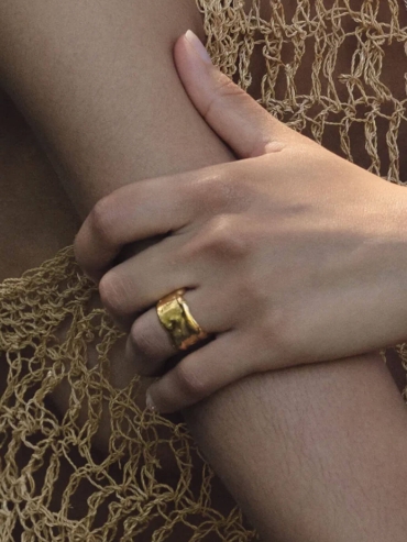 Gold Mona Kerbili Ring