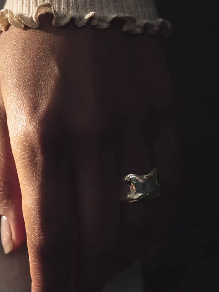 Silver Mona Kerbili Ring