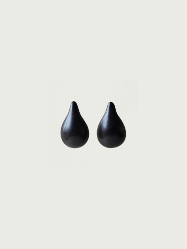 Ladleful Sip, Ebony Stud Earrings