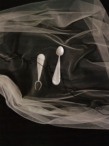 Patch  Silver  Spoon with  Brushed  Finish