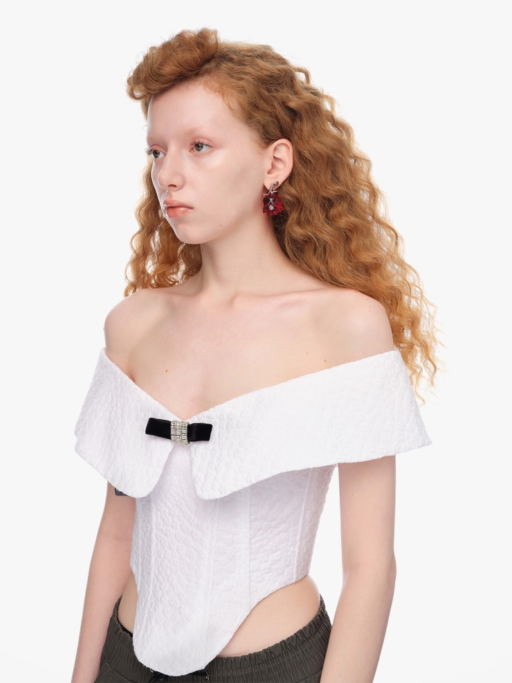 YVMIN X SHUSHUTONG Rose Bud Earring (Single)