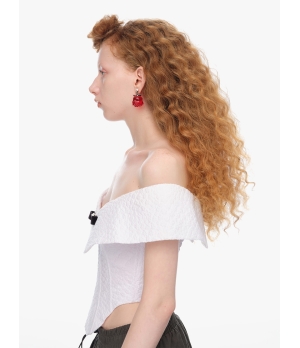 YVMIN X SHUSHUTONG Rose Bud Earring (Single)
