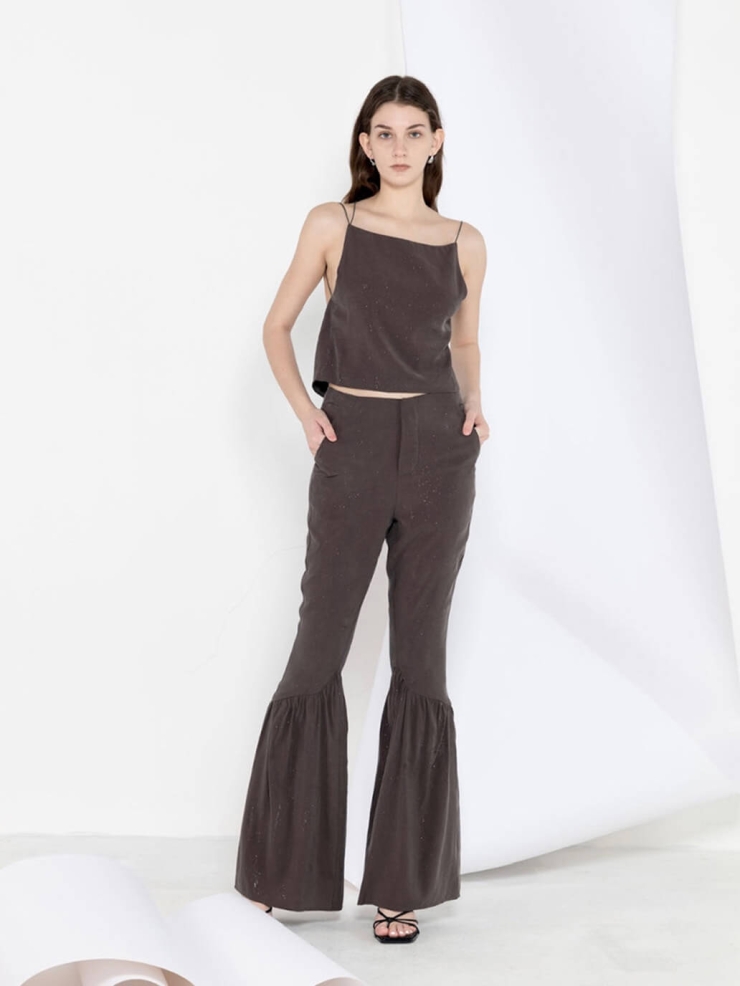 Starry Tencel Backless Camisole