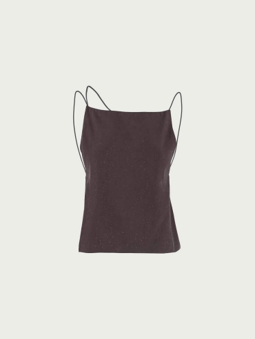 Starry Tencel Backless Camisole