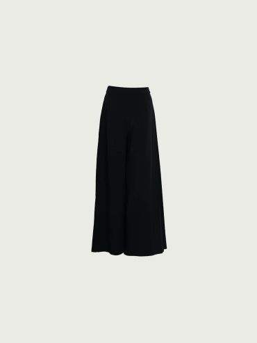 Side Pleat Suit Wide Leg Pants