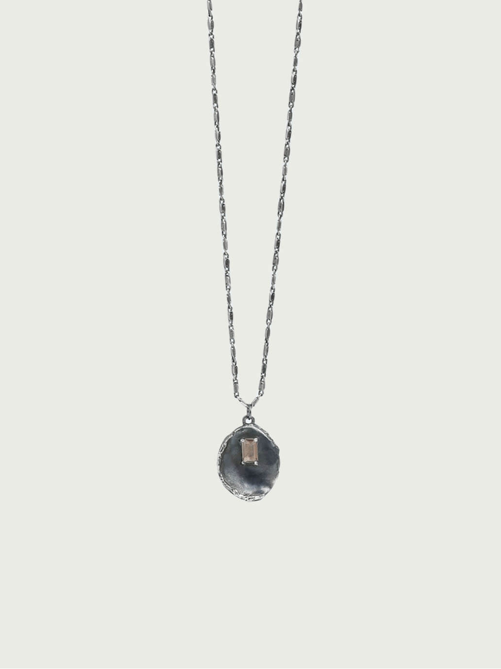 Black Corelight Long Necklace