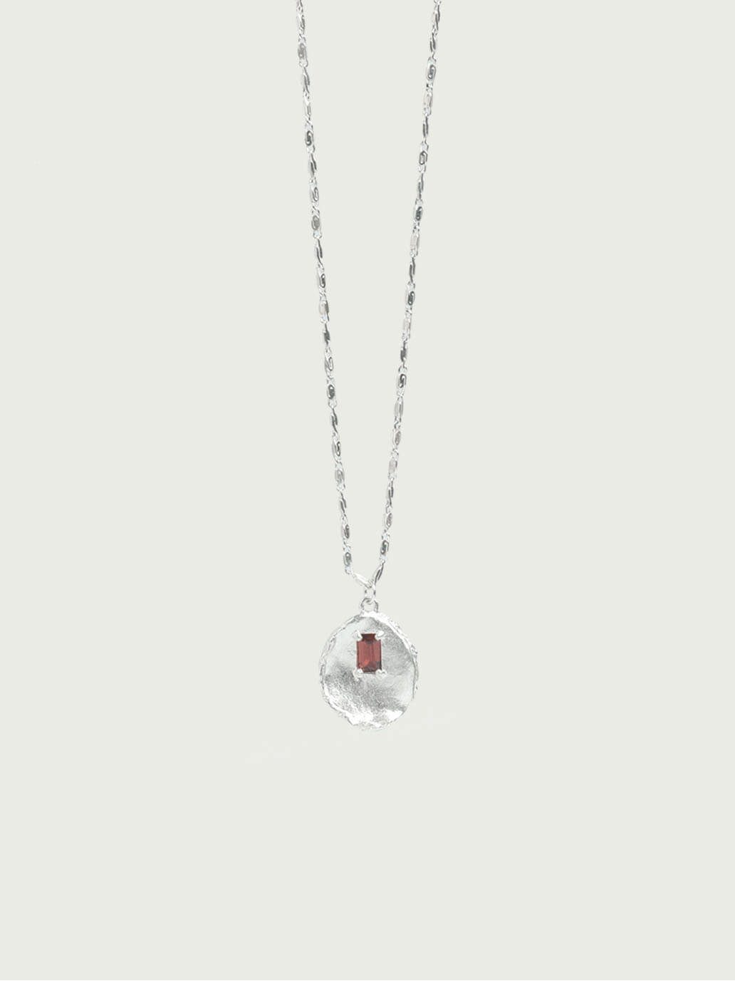 Silver Corelight Long Necklace