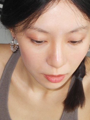 Silver Thick Full Hoop Earrings