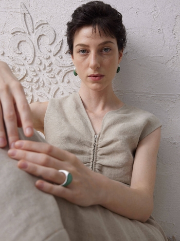 Green Meadow Earrings