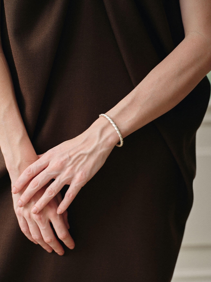 Silver Vine Bracelet