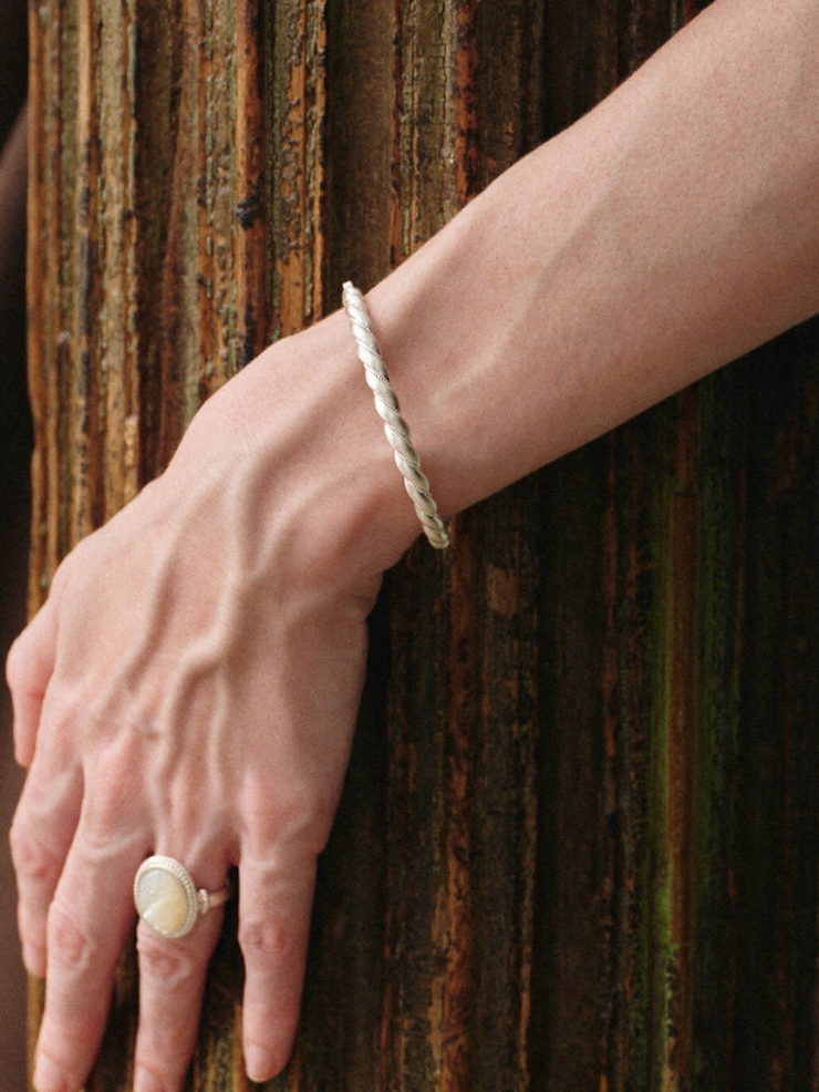 Silver Vine Bracelet