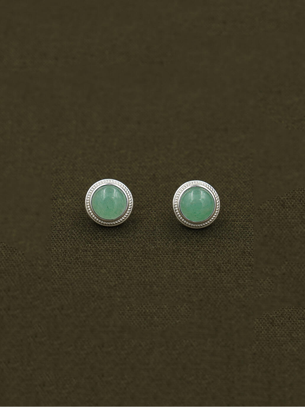 Green Silent Ech Earrings