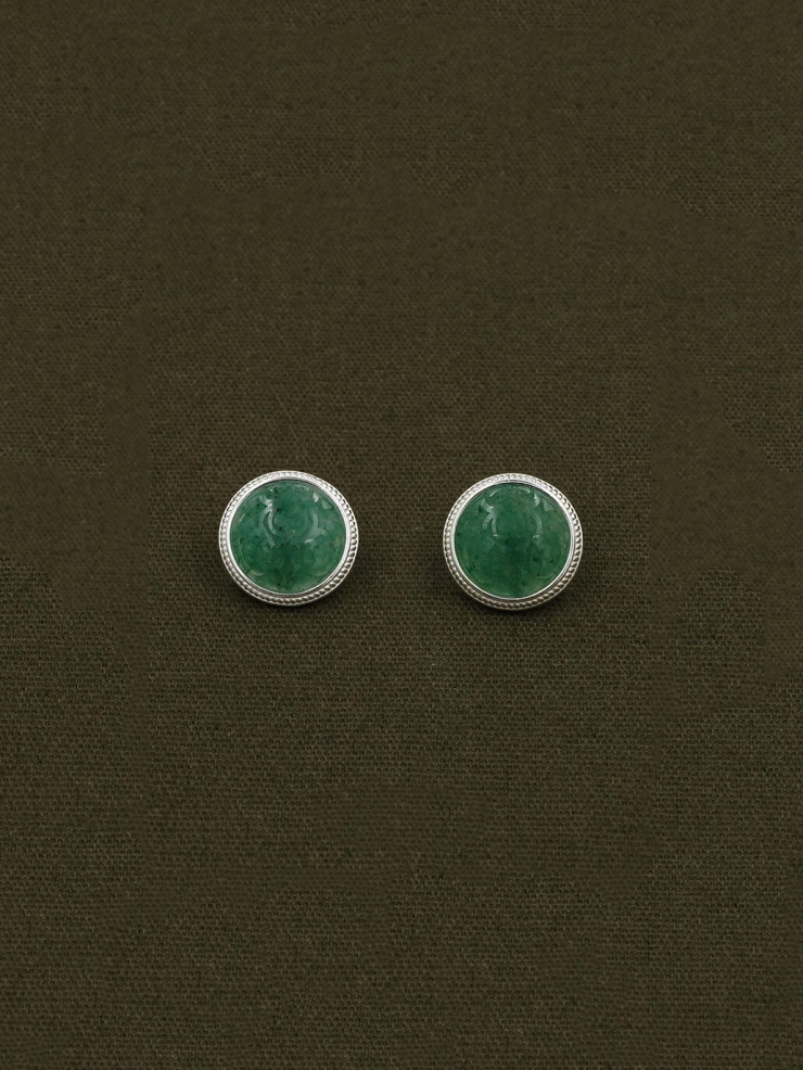 Green Hidden Earrings