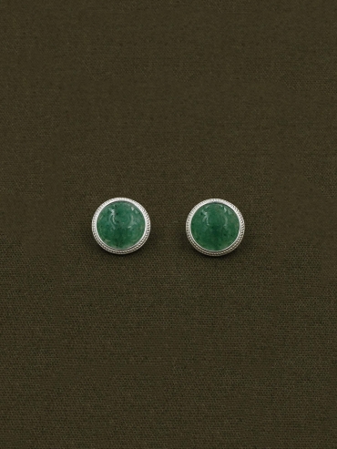 Green Hidden Earrings