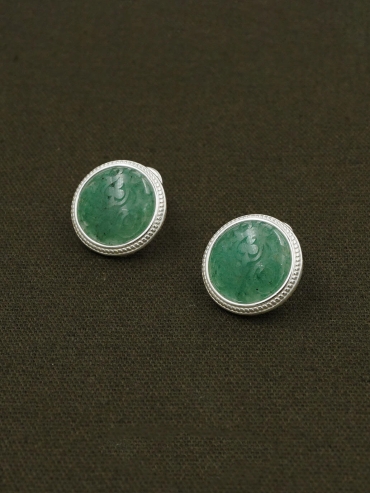 Green Hidden Earrings
