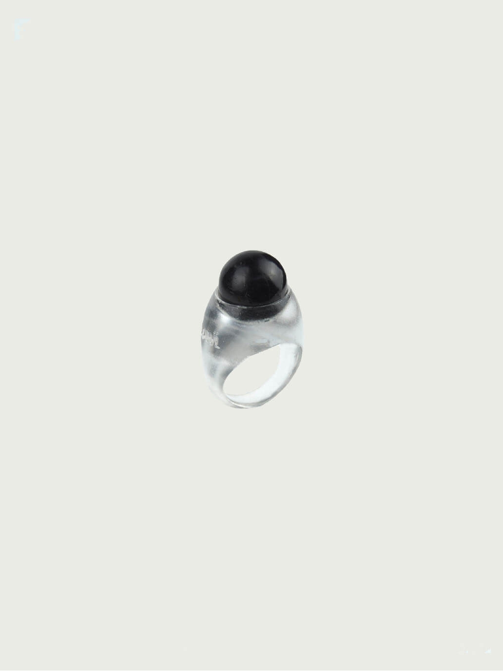 Black Frog Ring