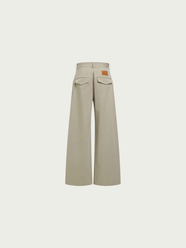 Light Grey Dog-Walk Utility Pants