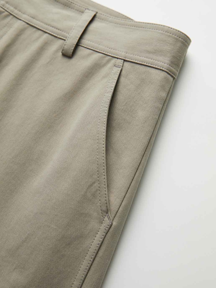 Light Grey Dog-Walk Utility Pants