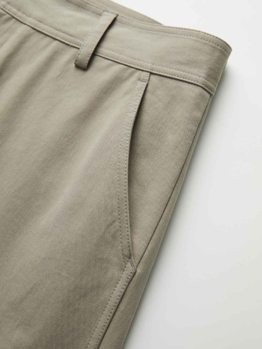 Light Grey Dog-Walk Utility Pants