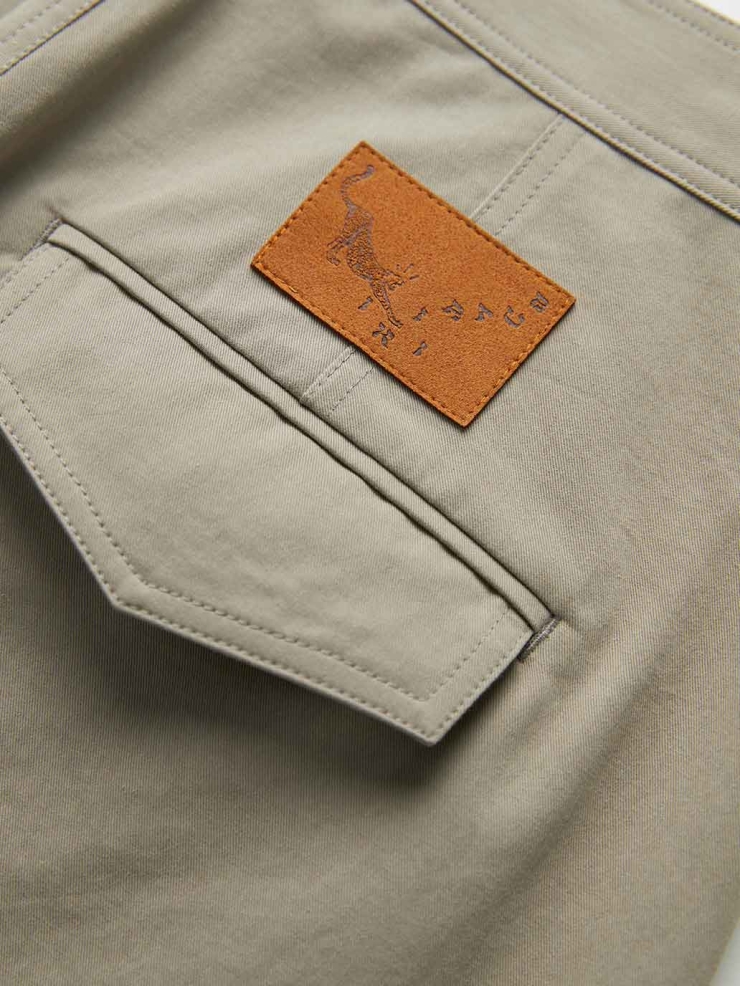 Light Grey Dog-Walk Utility Pants