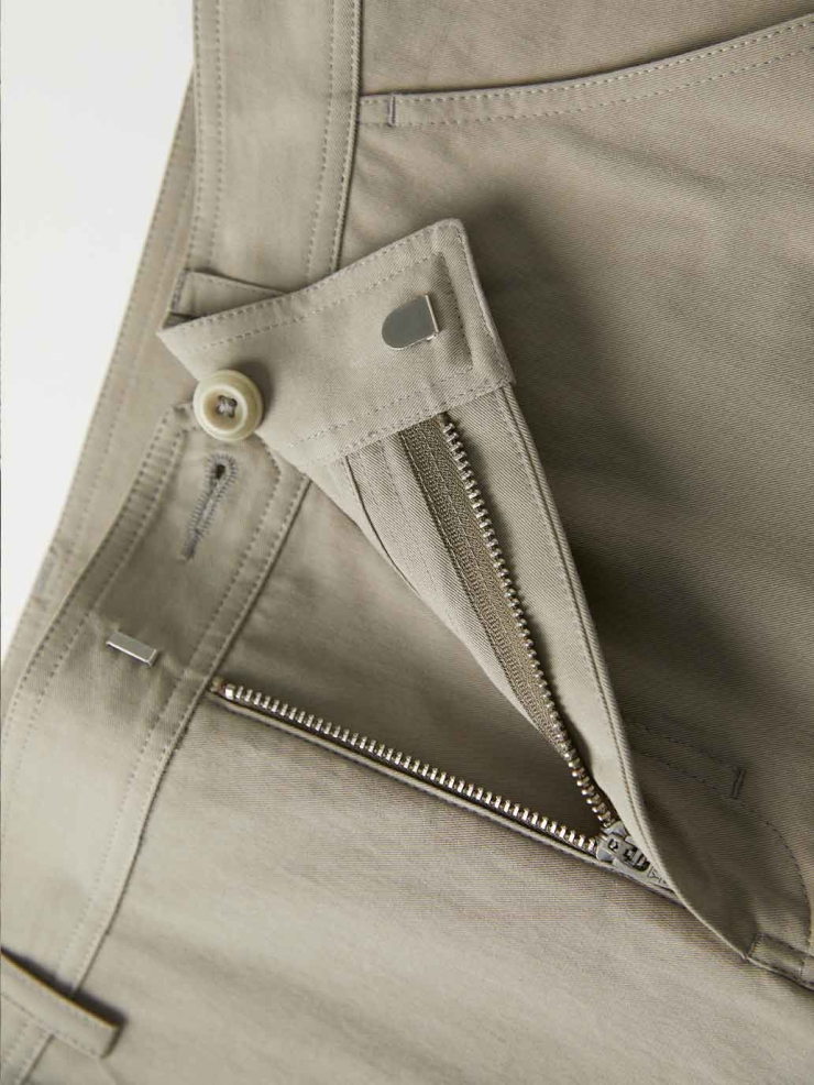 Light Grey Dog-Walk Utility Pants