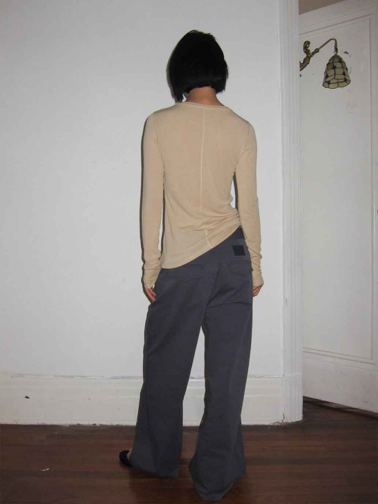 Yellow Fitted Embroidered Base Layer Top