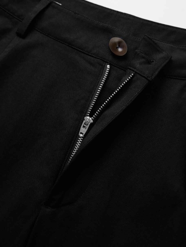 Black Dog-Walk Utility Shorts