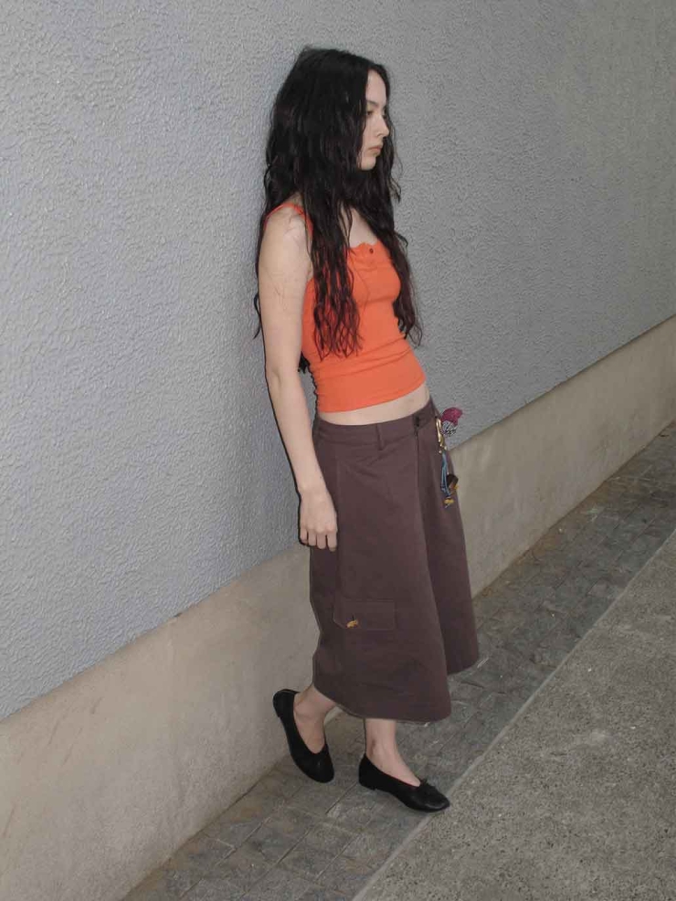 Burgundy Dog-Walk Utility Shorts