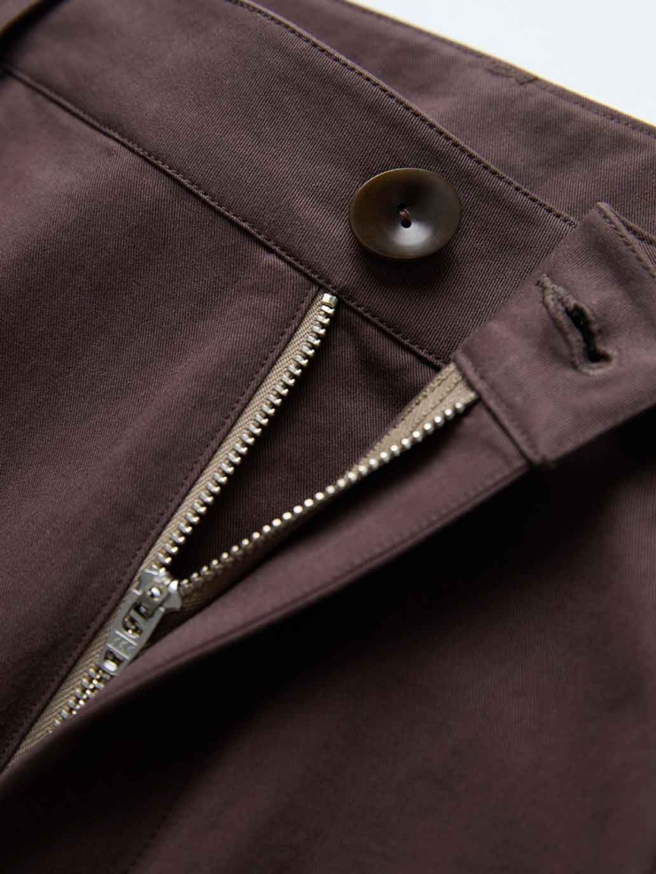 Burgundy Dog-Walk Utility Shorts