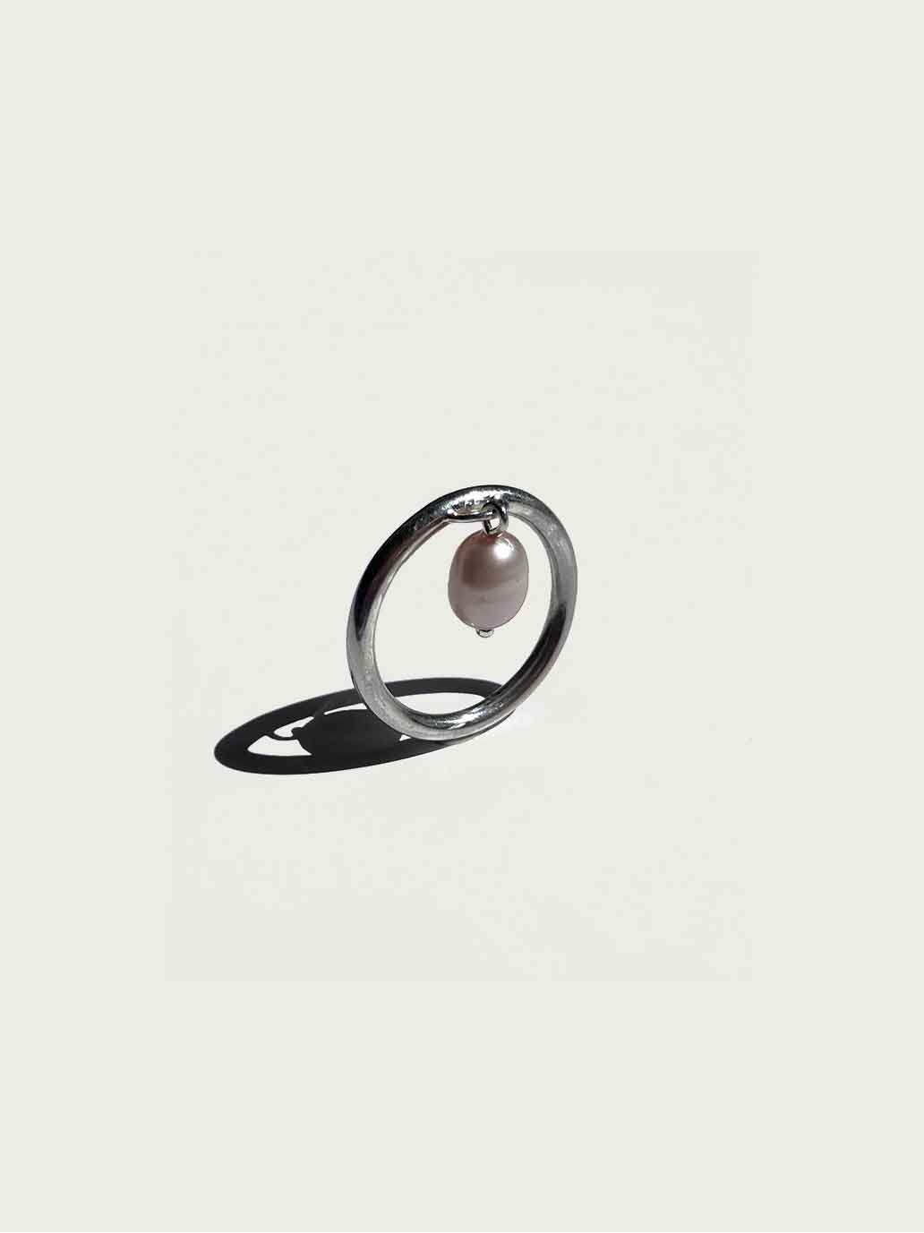 Anneau Simple Cultured Pearl Ring