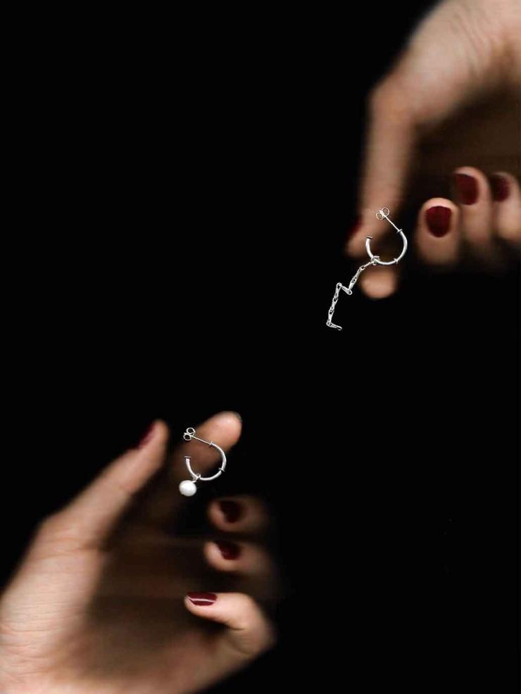 Créile Cultured Pearl Earring - Single