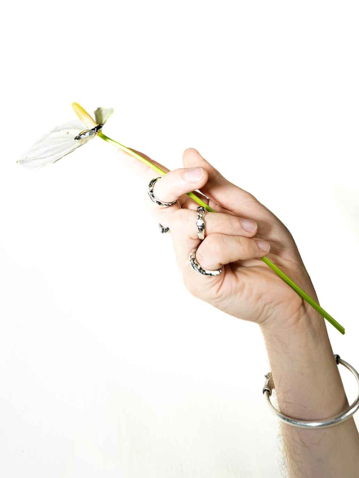 Ech.Ranwu Snow Large Ring