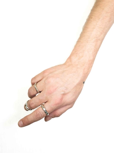 Ech.Ranwu Snow Medium Ring