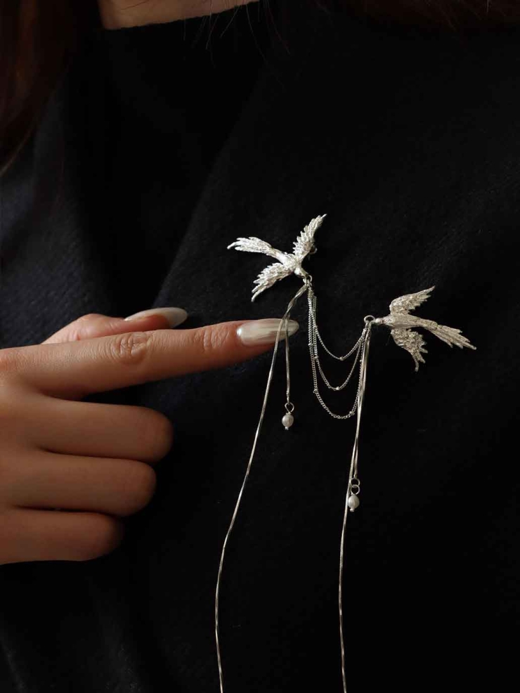 Osprey of Affection Brooch