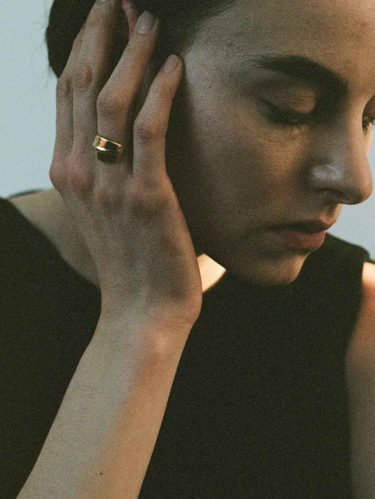 Gold Vein Ring