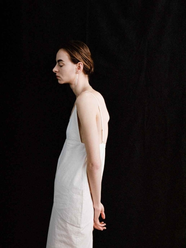 Silver Heirloom Earrings with Grey Agate