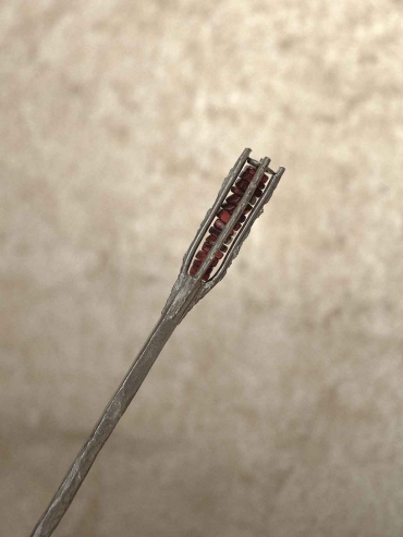 Silver Shimmering Shadows Hairpin