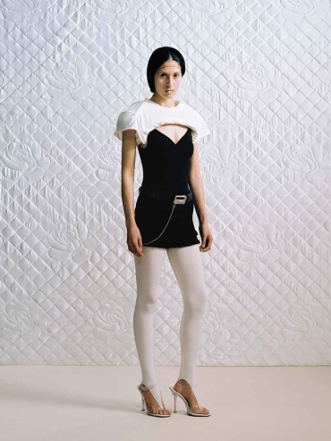 Black Double Layer Shorts