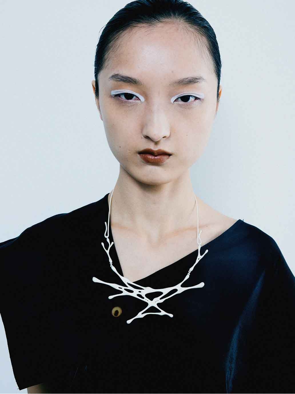 Silver Flux Necklace