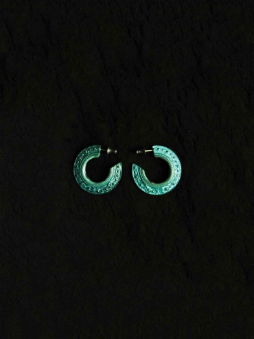 Green The Guest Earrings