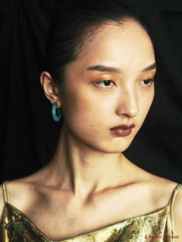 Green The Guest Earrings