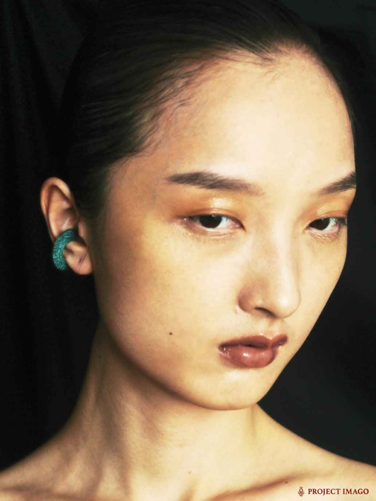 Green The Guest Earrings