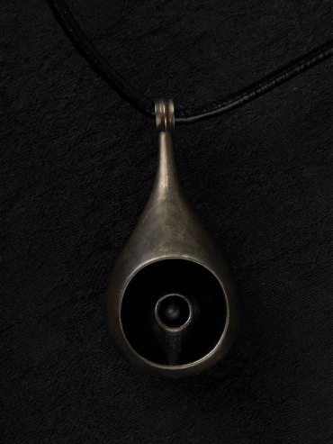 Silver Droplet Nesting Necklace